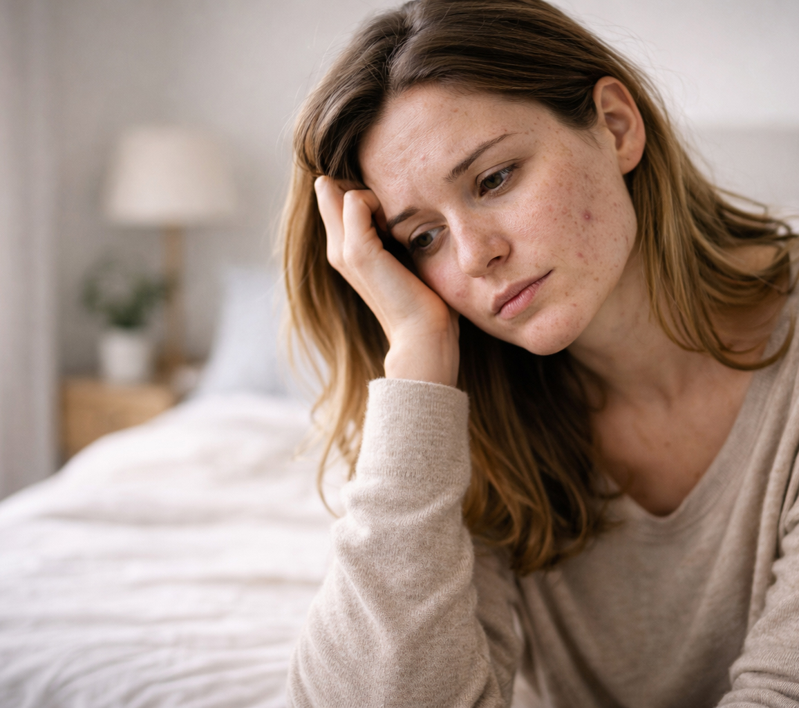 Sindirim problemi yaşayan kullanıcı profili için görsel alan